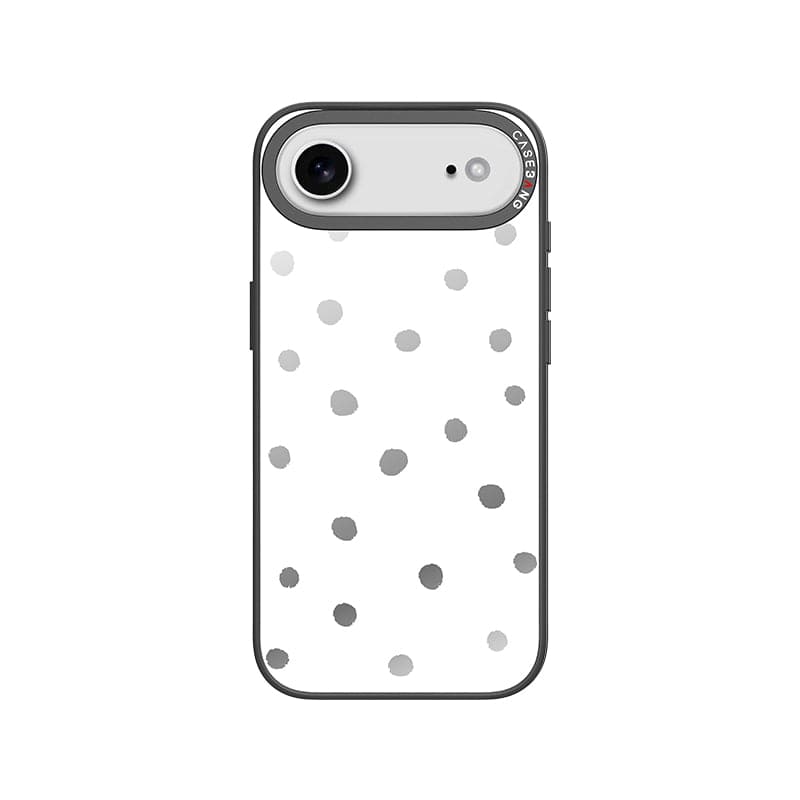 Coconut White Polka Dots Imagisnap - CaseBangImagisnapCaseBangiPhone 17 AirBack Cover